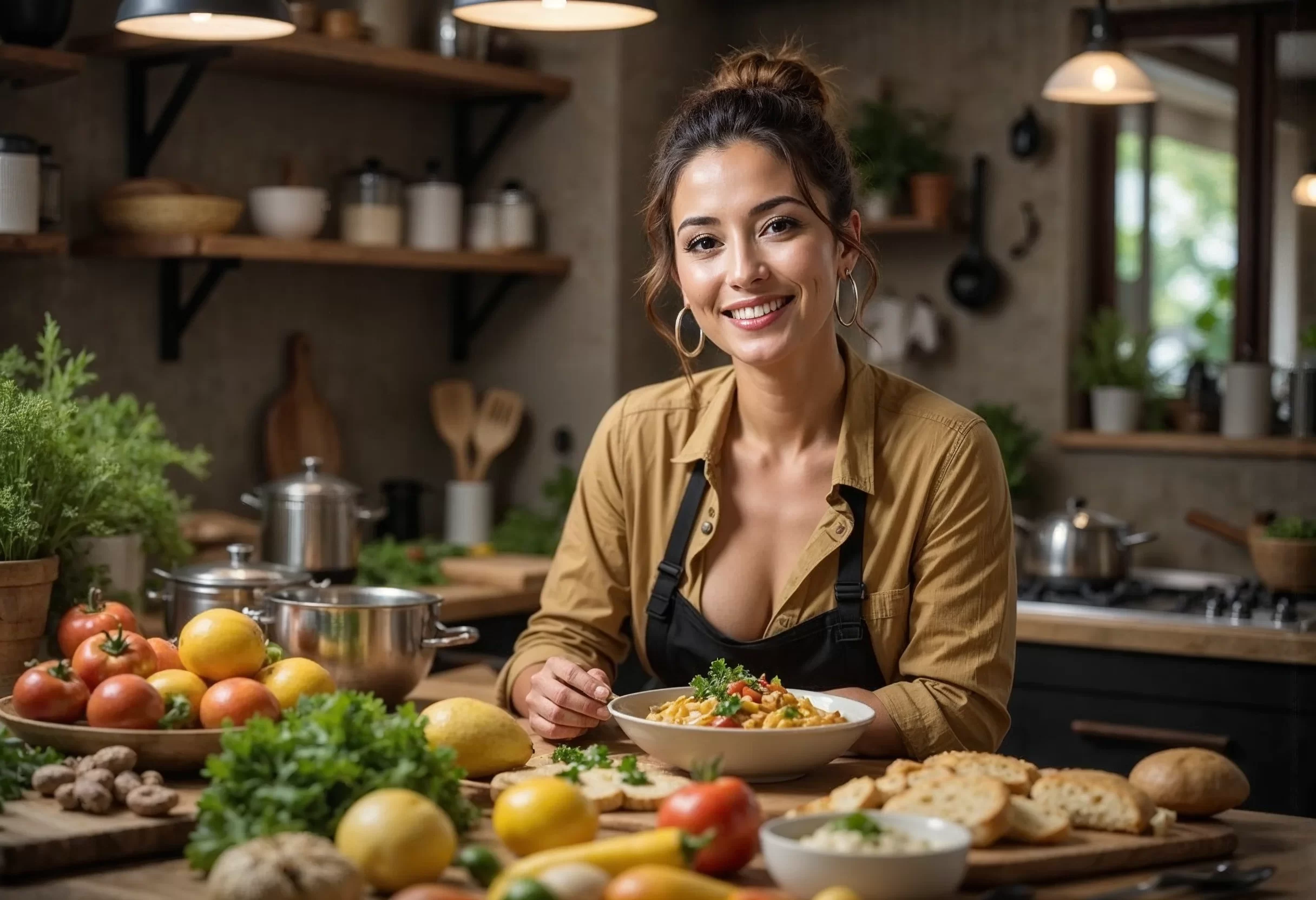 Ka Santos, Blogueira, Nutricionista E Adora Cozinhar Para Familia