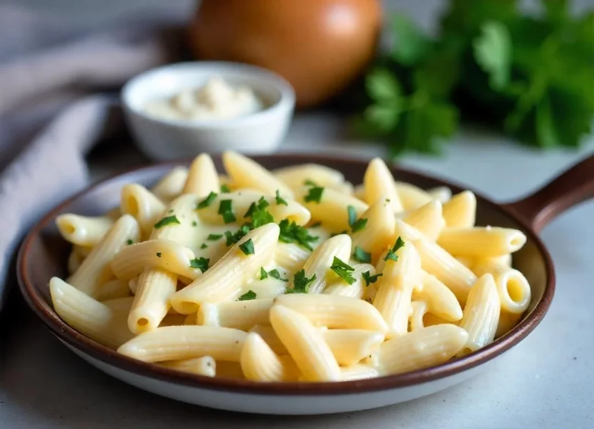 Macarrão Com Queijo Cremoso