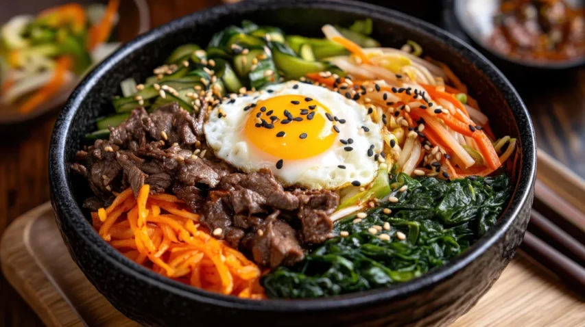 Prato Coreano De Rua Bibimbap