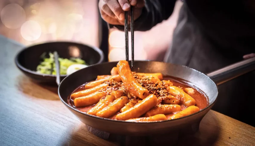 Prato Coreano De Rua Tteokbokki