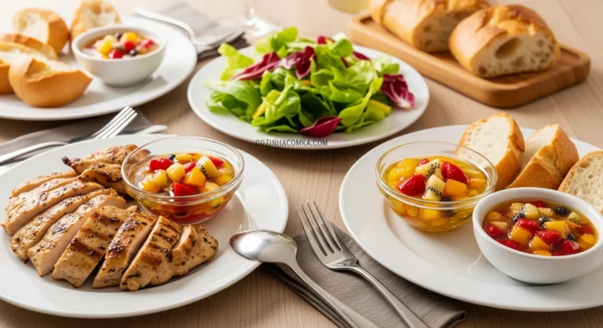 Dicas para combinar vinagrete de frutas com pratos