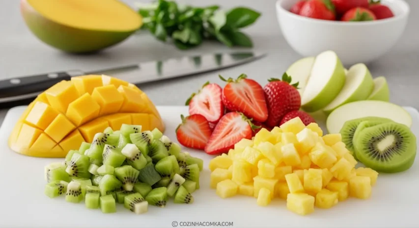 Frutas mais indicadas para vinagrete