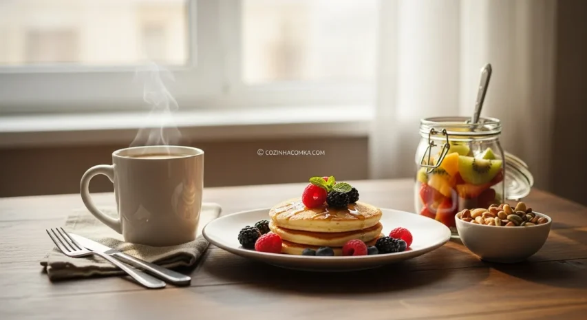 Receitas low carb para café e lanches
