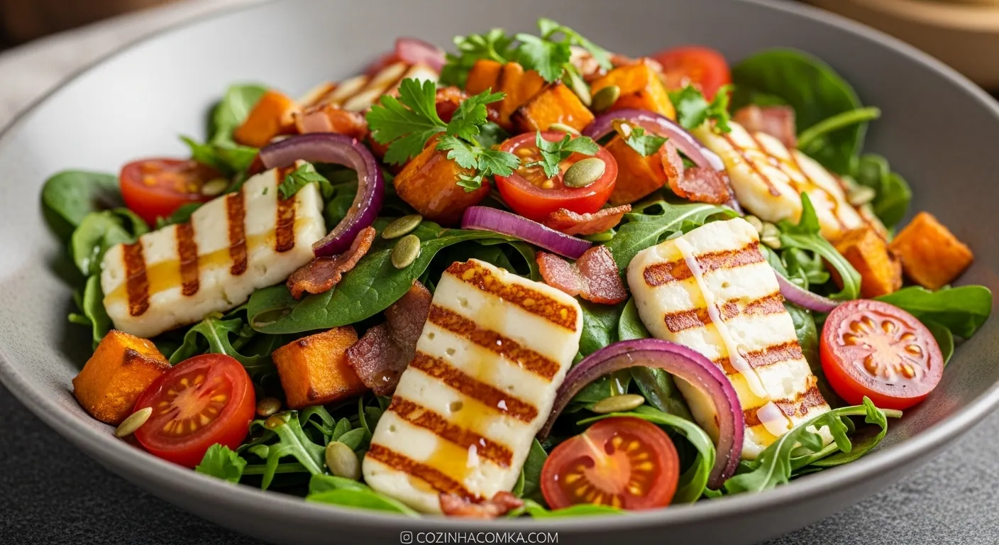 Salada morna