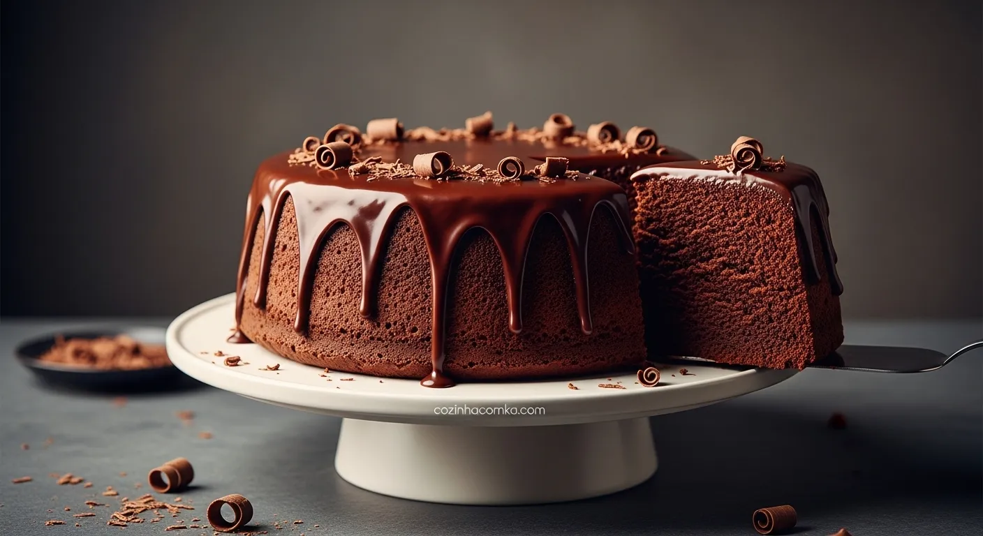 Bolo de Chocolate Fofinho e Sem Leite: Sabor de Infância sem Culpa!