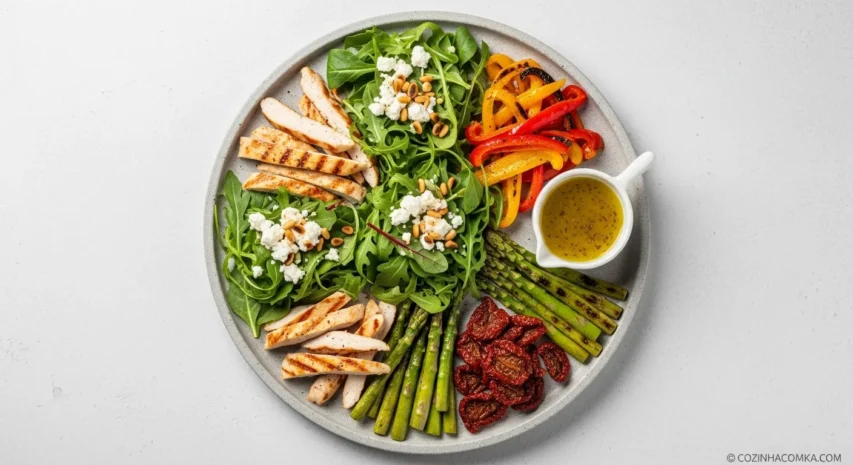 Salada morna, como usar em pratos